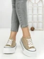 Tenisi Dama 804-4B BEIGE | RED JIN