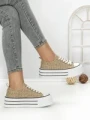 Tenisi Dama 804-4B BEIGE | RED JIN
