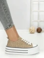 Tenisi Dama 804-4B BEIGE | RED JIN