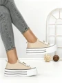 Tenisi Dama 890-4C BEIGE | RED JIN