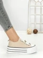 Tenisi Dama 890-4C BEIGE | RED JIN