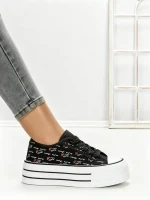 Tenisi Dama 885-4A BLACK | RED JIN