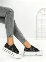 Tenisi Dama 885-4A BLACK | RED JIN