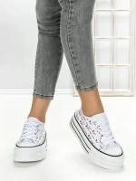 Tenisi Dama 885-4B WHITE | RED JIN