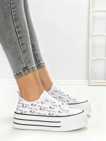 Tenisi Dama 885-4B WHITE | RED JIN