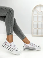 Tenisi Dama 885-4B WHITE | RED JIN
