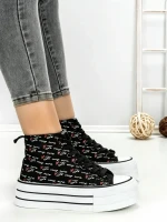 Tenisi Dama 813-4A BLACK | RED JIN