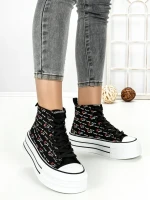 Tenisi Dama 813-4A BLACK | RED JIN