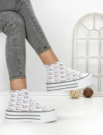 Tenisi Dama 813-4B WHITE | RED JIN
