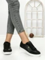 Sneakers Dama 817-4A BLACK | RED JIN