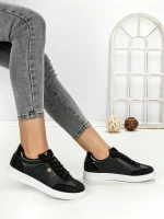 Sneakers Dama 817-4A BLACK | RED JIN
