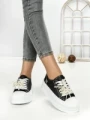Sneakers Dama 812-4A BLACK | RED JIN