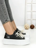 Sneakers Dama 812-4A BLACK | RED JIN