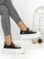 Sneakers Dama 812-4A BLACK | RED JIN