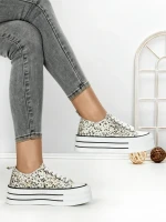 Tenisi Dama 888-4A LEOPARD-BLACK | RED JIN