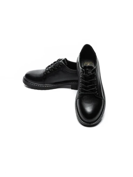 Pantofi Casual Dama din piele naturala 3218Q03 BLACK | FORMAZIONE