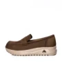 Pantofi Casual Dama din piele naturala 53671 APRICOT | ADVANCER