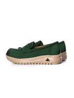 Pantofi Casual Dama din piele naturala 53671 GREEN | ADVANCER