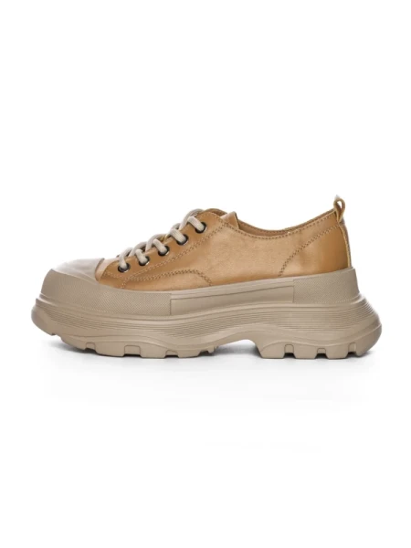 Pantofi Casual Dama din piele naturala 6805 YELLOW | ADVANCER