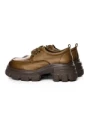 Pantofi Casual Dama din piele naturala KM1606 KHAKI | ADVANCER