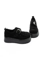 Pantofi Casual Dama din piele naturala 5005 BLACK | ADVANCER