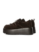 Pantofi Casual Dama din piele naturala 5005 BROWN | ADVANCER