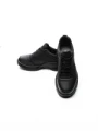Pantofi Sport Barbati din piele naturala 39600 BLACK | ADVANCER