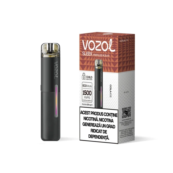 Narghilea electronica reincarcabila KIT SLEEK POD COLA ICE | GALASUN