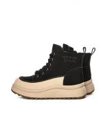 Ghete Dama din piele naturala 8361-2 BLACK | ADVANCER