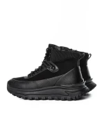 Ghete Barbati din piele naturala 5361 BLACK | ADVANCER