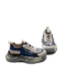 Pantofi Sport Dama din piele naturala 39008 BLUE | ADVANCER